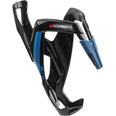 Support de bouteille Elite Custom Race Plus - Noir/bleu - Publicité Support de bouteille Elite Custom Race Plus - Noir/bleu - Publicité
