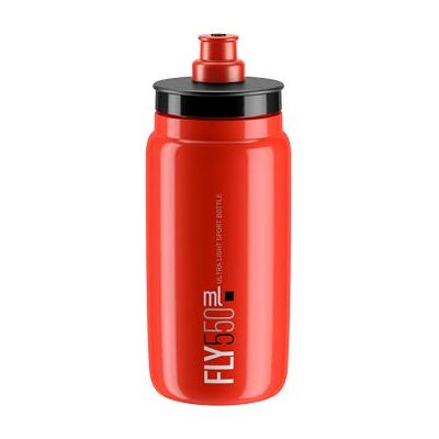 Garrafa de bicicleta Elite Fly 550ml - Vermelha Garrafa de bicicleta Elite Fly 550ml - Vermelha