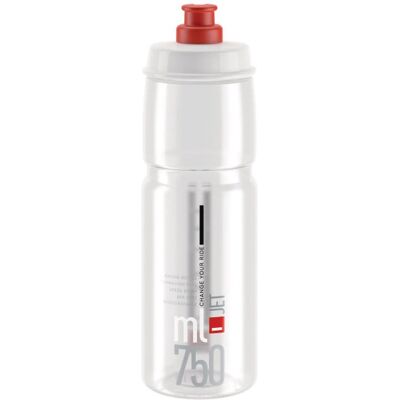 Garrafa de água biodegradável Elite Jet 750ml - Vermelha, Transparente - Garrafa de água Garrafa de água biodegradável Elite Jet 750ml - Vermelha, Transparente - Garrafa de água