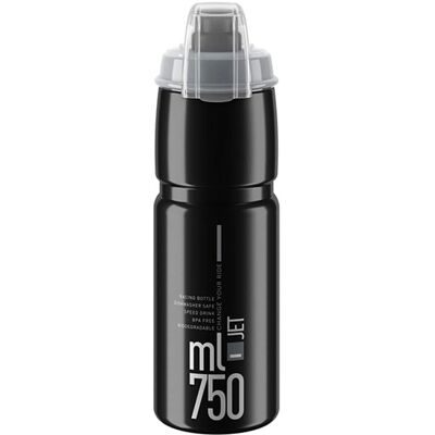 Garrafa Elite Jet Plus 750ml - Preta - Garrafa de bebida Garrafa Elite Jet Plus 750ml - Preta - Garrafa de bebida
