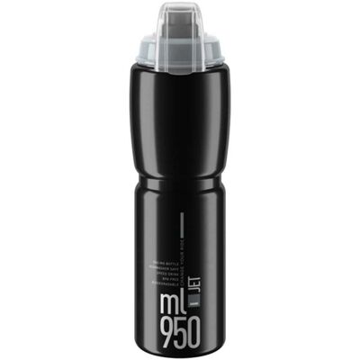 Elite Preta 950ml Garrafa de Água Biodegradável - Equipamento Esportivo Elite Preta 950ml Garrafa de Água Biodegradável - Equipamento Esportivo