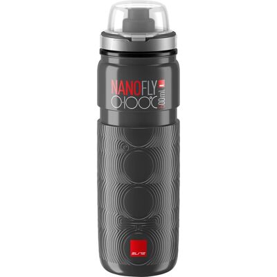 Bouteille thermique vélo Elite Nano Fly 0-100 - Gris foncé Bouteille thermique vélo Elite Nano Fly 0-100 - Gris foncé