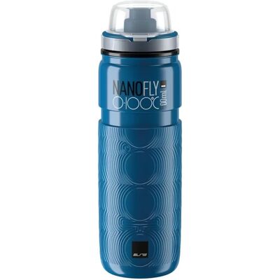 Elite Nanofly 0-100 Bleu 500ml Bouteille thermique MTB Elite Nanofly 0-100 Bleu 500ml Bouteille thermique MTB