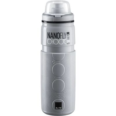 Bouteille thermique MTB Elite Nano Fly 0-100 - 500ml - Gris Bouteille thermique MTB Elite Nano Fly 0-100 - 500ml - Gris