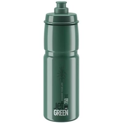 Elite Jet Green Fles 750ml - Bioplastisch van suikerriet - Lichtgewicht fles Elite Jet Green Fles 750ml - Bioplastisch van suikerriet - Lichtgewicht fles