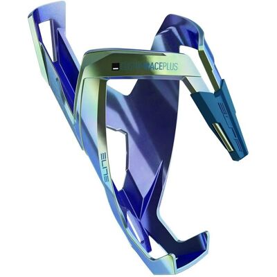 Elite Custom Race Plus Bottle Cage - Blue/Green Elite Custom Race Plus Bottle Cage - Blue/Green