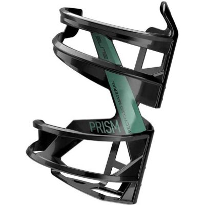 Etui na butelkę Elite Prism z recyklingu - Czarny / Zielony - Lewa Strona Etui na butelkę Elite Prism z recyklingu - Czarny / Zielony - Lewa Strona