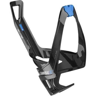 Elite Cannibal XC Bio Bottle Cage - Black / Blue Elite Cannibal XC Bio Bottle Cage - Black / Blue