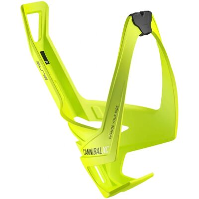 Elite Cannibal XC Fluorescent Yellow - Bottle Cage Elite Cannibal XC Fluorescent Yellow - Bottle Cage