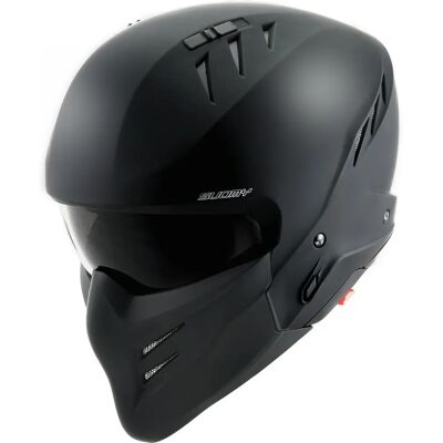 Casco Suomy Armor Plain XS - Unisex - Nero - Leggero, Ventilato, Urbano Casco Suomy Armor Plain XS - Unisex - Nero - Leggero, Ventilato, Urbano