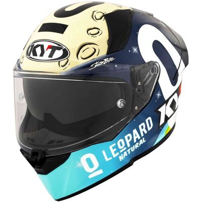 Casque Moto KYT R2R Max Résistant aux Chocs - Bleu & Blanc - XL - Publicité Casque Moto KYT R2R Max Résistant aux Chocs - Bleu & Blanc - XL - Publicité