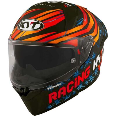 Casque KYT R2R Max Fernandez 2022 - Résistant aux chocs, Aérodynamique, Intérieur amovible - Publicité Casque KYT R2R Max Fernandez 2022 - Résistant aux chocs, Aérodynamique, Intérieur amovible - Publicité