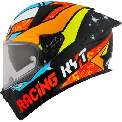 Casque Intégral KYT R2R Max - Résistant aux chocs, Aérodynamique, Doublures amovibles - Publicité Casque Intégral KYT R2R Max - Résistant aux chocs, Aérodynamique, Doublures amovibles - Publicité