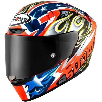 Casque Suomy SR-GP EVO Glory Race - Multicolore - M - Casque moto - Publicité Casque Suomy SR-GP EVO Glory Race - Multicolore - M - Casque moto - Publicité