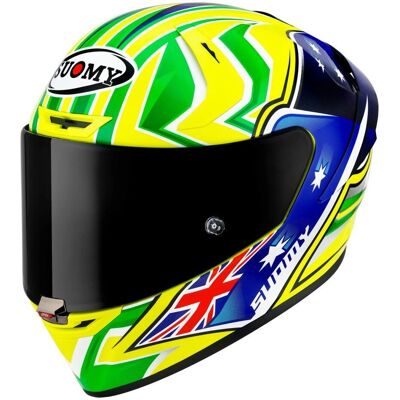 Casque Suomy SR-GP EVO Multicolore - Performance en course - Publicité Casque Suomy SR-GP EVO Multicolore - Performance en course - Publicité