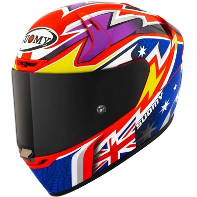 Casque Suomy SR-GP EVO - Multicolore - L - Casque de course - Publicité Casque Suomy SR-GP EVO - Multicolore - L - Casque de course - Publicité