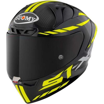 Casque Intégral Moto Suomy S1-XR GP Carbon Hypersonic - Équipement de Course - Publicité Casque Intégral Moto Suomy S1-XR GP Carbon Hypersonic - Équipement de Course - Publicité