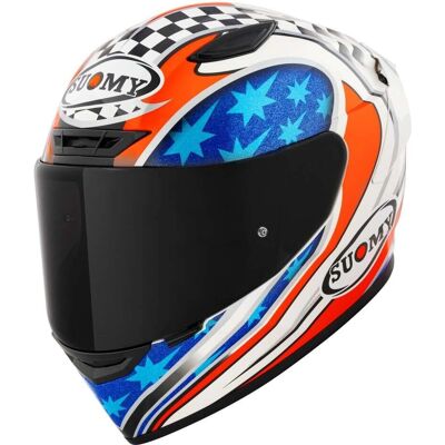Suomy Modèle E06 - Casque de course léger multicolore - Publicité Suomy Modèle E06 - Casque de course léger multicolore - Publicité