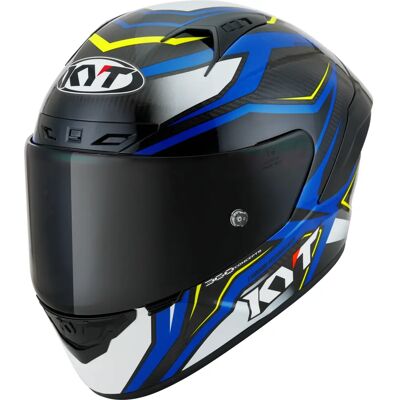 Casque Intégral KYT NZ-RACE Carbon Stride Blanc - Publicité Casque Intégral KYT NZ-RACE Carbon Stride Blanc - Publicité