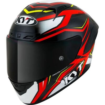 KYT - NZ-RACE - Rouge - XL - Helmet - Publicité KYT - NZ-RACE - Rouge - XL - Helmet - Publicité