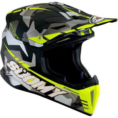 Suomy X-WING - Jaune Camouflage Mat - S Helmet - Publicité Suomy X-WING - Jaune Camouflage Mat - S Helmet - Publicité