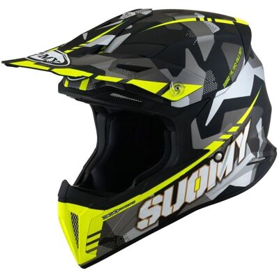 Suomy - X-WING - Camouflage - Jaune - Helmet - Publicité Suomy - X-WING - Camouflage - Jaune - Helmet - Publicité