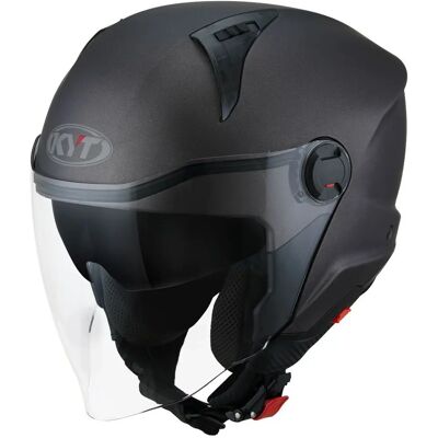 KYT D-CITY Opaco Gun Metal - Casco Moto Jet KYT D-CITY Opaco Gun Metal - Casco Moto Jet
