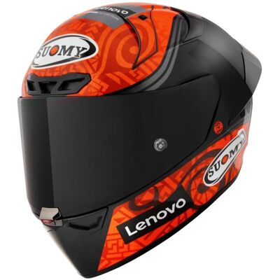 Casque réplique Suomy S1-XR GP Pecco Bagnaia - Type course - Publicité Casque réplique Suomy S1-XR GP Pecco Bagnaia - Type course - Publicité