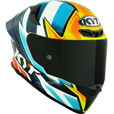 Casque intégral de course KYT TT-REVO - Casque - Publicité Casque intégral de course KYT TT-REVO - Casque - Publicité