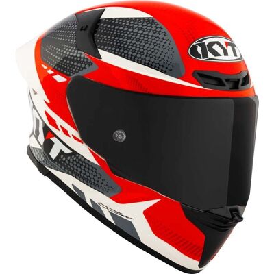 KYT - TT-REVO GEAR - Nero Rosso - 2XL - Casco KYT - TT-REVO GEAR - Nero Rosso - 2XL - Casco