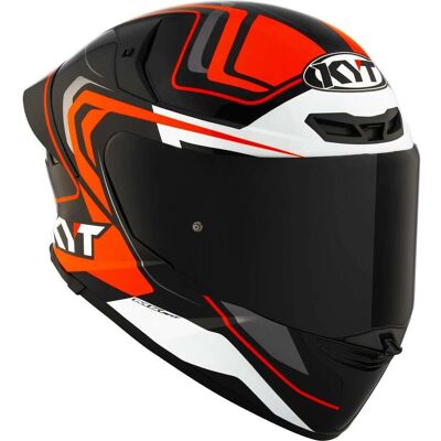 KYT - TT-REVO - Noir Orange - 2XL - Casque moto intégral - Publicité KYT - TT-REVO - Noir Orange - 2XL - Casque moto intégral - Publicité