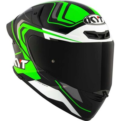 KYT - TT-REVO - Nero-Verde - 2XL - Helmet KYT - TT-REVO - Nero-Verde - 2XL - Helmet