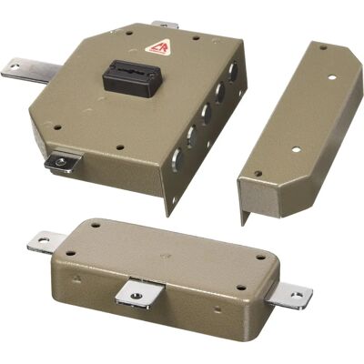 Cerradura CR Modelo 2300-01 - Cerradura de cinco puntos para puertas de madera Cerradura CR Modelo 2300-01 - Cerradura de cinco puntos para puertas de madera