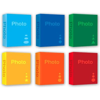 ZEP Basic Fotoalbum - 13x19 cm - Zufällige Farben - 100 Seiten ZEP Basic Fotoalbum - 13x19 cm - Zufällige Farben - 100 Seiten