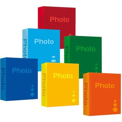 ZEP Basic Fotoalbum 13x19 - 300 Fotos, Bunte Seiten ZEP Basic Fotoalbum 13x19 - 300 Fotos, Bunte Seiten