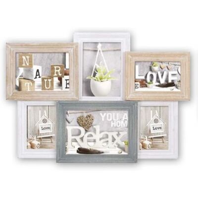 Zep Vincennes Bunte Bilderrahmen-Set - Wandmontage Zep Vincennes Bunte Bilderrahmen-Set - Wandmontage