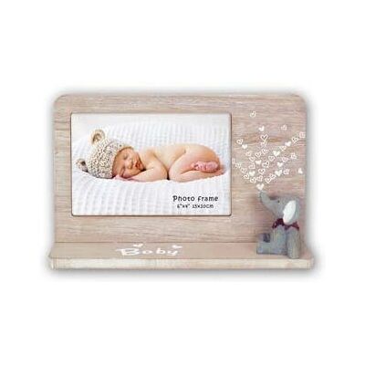 Cadre photo en bois Dumbo - 10x15 cm - Rectangulaire - Publicité Cadre photo en bois Dumbo - 10x15 cm - Rectangulaire - Publicité