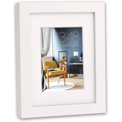 Cadre Photo Blanc Zep 9x13 / 13x18 cm - Cadre Cadre Photo Blanc Zep 9x13 / 13x18 cm - Cadre