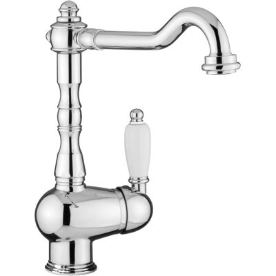 Paffoni - Modell FME181CR - Messing Einhebel-Waschtischmischer mit drehbarem Auslauf - Armatur Paffoni - Modell FME181CR - Messing Einhebel-Waschtischmischer mit drehbarem Auslauf - Armatur