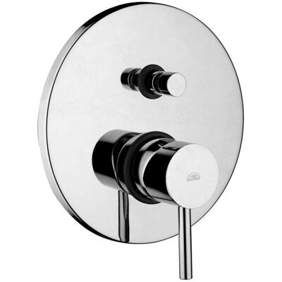 Paffoni Birillo Wandmontage Duschmischer - Chrom - Messing Paffoni Birillo Wandmontage Duschmischer - Chrom - Messing