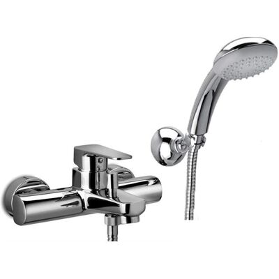 Amestecător pentru baie Paffoni Sly SY023CR cu set de duș - Obiecte sanitare pentru baie Amestecător pentru baie Paffoni Sly SY023CR cu set de duș - Obiecte sanitare pentru baie