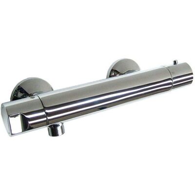 Mitigeur thermostatique de douche extérieur Paffoni Equo New - Publicité Mitigeur thermostatique de douche extérieur Paffoni Equo New - Publicité