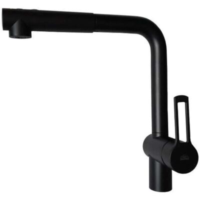 Paffoni RIN285NO Robinet negru mat - Ringo - Monocomandă retractabilă Paffoni RIN285NO Robinet negru mat - Ringo - Monocomandă retractabilă