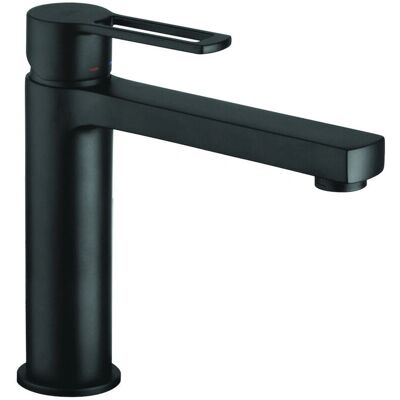 Paffoni RIN074NO Baterie de chiuvetă negru mat - 16 cm - Fără sifon Paffoni RIN074NO Baterie de chiuvetă negru mat - 16 cm - Fără sifon