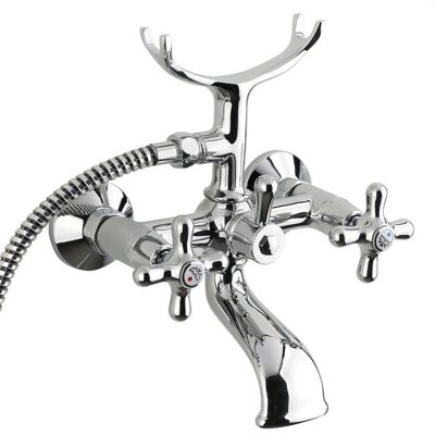 Mezclador de baño Ricordi con ducha de mano 150mm - Paffoni Mezclador de baño Ricordi con ducha de mano 150mm - Paffoni