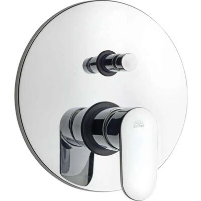 Paffoni - Mitigeur de douche encastré à 2 sorties - Laiton, Chrome - Publicité Paffoni - Mitigeur de douche encastré à 2 sorties - Laiton, Chrome - Publicité