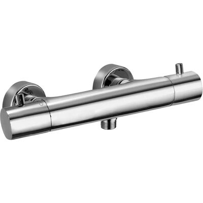 Paffoni Chrom Thermostat-Duschmischer - Ecostop & Sicherheitsknopf Paffoni Chrom Thermostat-Duschmischer - Ecostop & Sicherheitsknopf