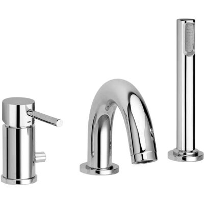 Paffoni Light Badewannenmischer mit Umsteller & Handbrause Paffoni Light Badewannenmischer mit Umsteller & Handbrause