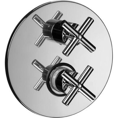 Mezclador termostático de ducha Paffoni QTV018CR - 2 salidas Mezclador termostático de ducha Paffoni QTV018CR - 2 salidas