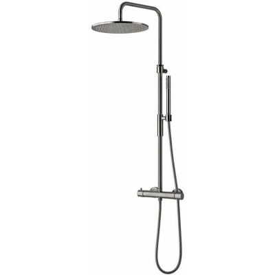 Paffoni - Columna de ducha con mezclador termostático - Ducha lluvia Ø300mm Paffoni - Columna de ducha con mezclador termostático - Ducha lluvia Ø300mm